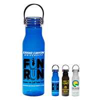 20 Oz. Recycled Bottle with Silicone Carry Strap